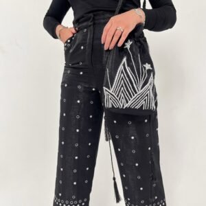 Embroidered pants